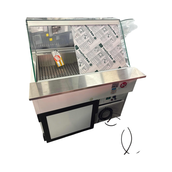 Igloo Refrigeration HFT39 Hot Food Tables with Curved Front Glass