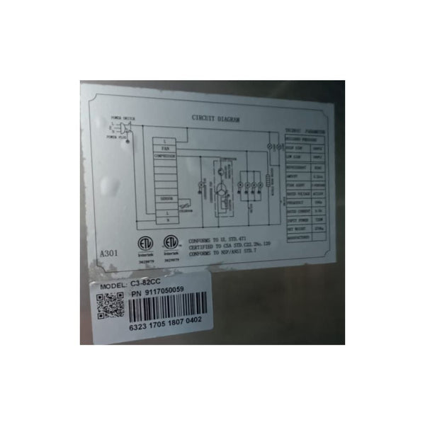 EFI Chill Series Reach-In Refrigeration