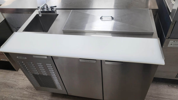 Dinetz SAL48 Salad Fridge with Hand Sink