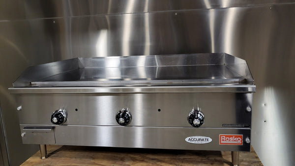 Rosko RO-GCG-36 Gas Countertop Griddle
