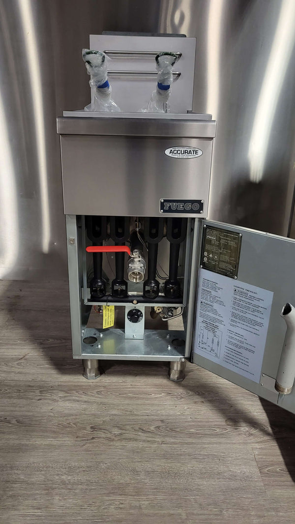 Fuego KF-F4-NG Gas Fryer