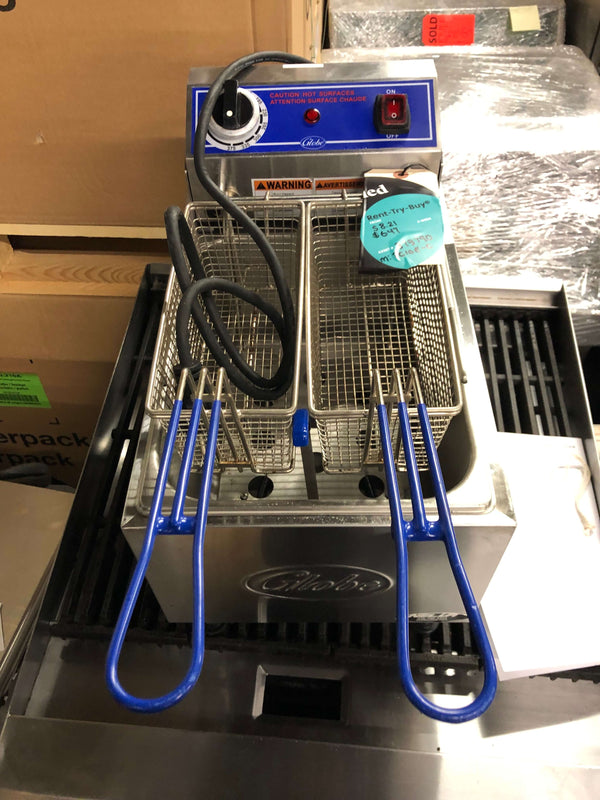 Globe PF10E-C Countertop Fryer