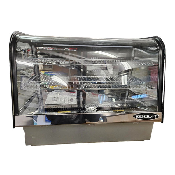 Kool-it KCD-36 Refrigerated Deli Case - Curved Glass