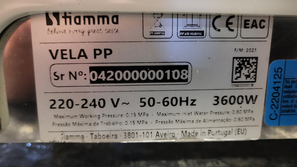 Fiamma VELA PP Espresso Machine