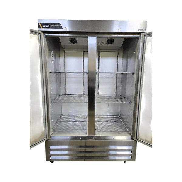 Centerline CLBM-49R-FS Reach In Refrigerator - 2 Solid Door - 54 Inch