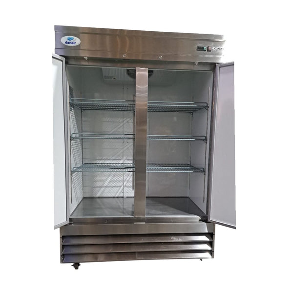 Danair NRG-2-SDF-54-HC Freezer - 2 Solid Doors - 54''