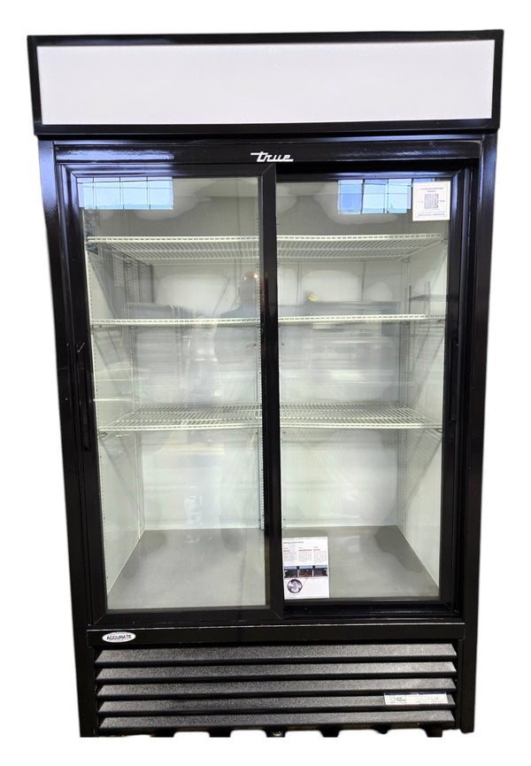 TRUE GDM-41-HC-LD 2 Sliding Glass Door Merchandiser Refrigerator
