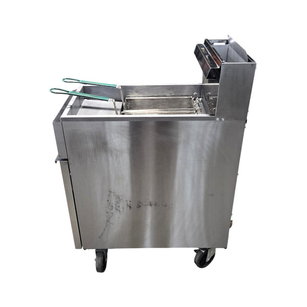 Atosa ATFS-50 Natural Gas - 50lb Deep Fryer