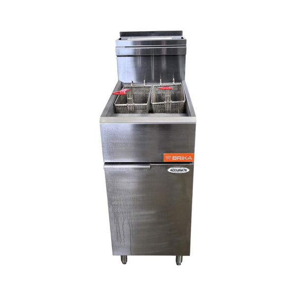 Brika BFR-40-NG Fryer - Natural Gas