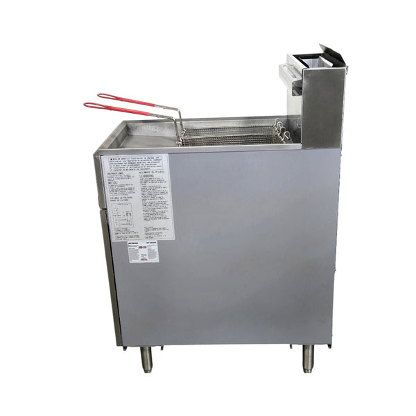 Brika BFR-40-NG Fryer - Natural Gas