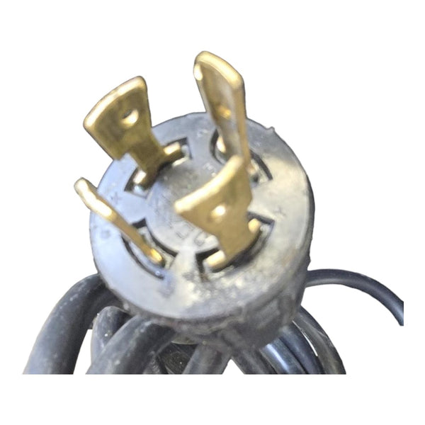 TRUE GDM-72F Upright Freezer - 3 Glass Door - Cosmetic Scratch Left Side