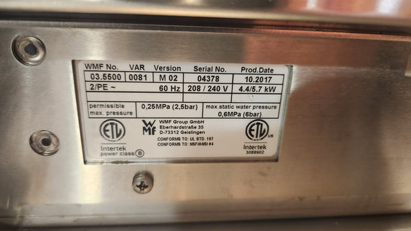 WMF 03.5500 Espresso Machine
