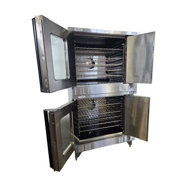 Garland Double Stacked Convection Ovens - Natural Gas