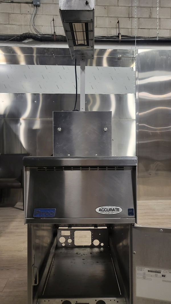 Pitco SGBNB14 Chip Dump Station with Heat Lamp