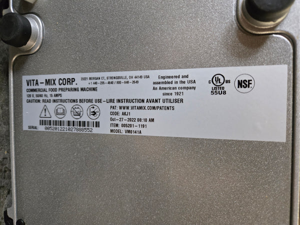 Vitamix VM0141A Countertop blender