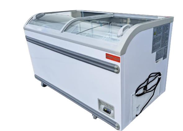 New Air - NIF-56-CG - Freezer - Chest - Display - Curved - 56 Inch
