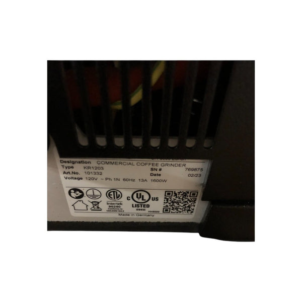 Ditting KR1203 Industrial Grinder