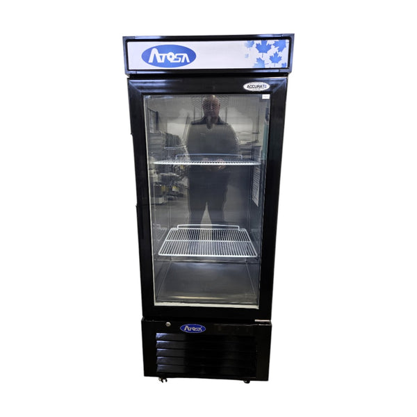 Atosa MCF8726GR Upright Merchandiser Cooler - 1 Glass Door - 24 inch
