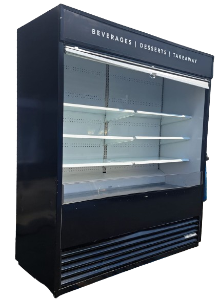 TRUE - TAC-72-LD - Fridge - Open Air Merchandiser - 72 Inch