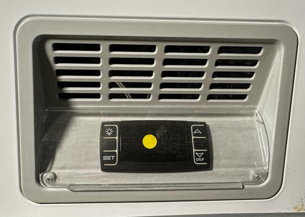 New Air NIF-56-CG Glass Door Chest Freezer