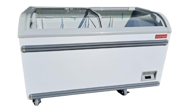 New Air - NIF-56-CG - Freezer - Chest - Display - Curved - 56 Inch