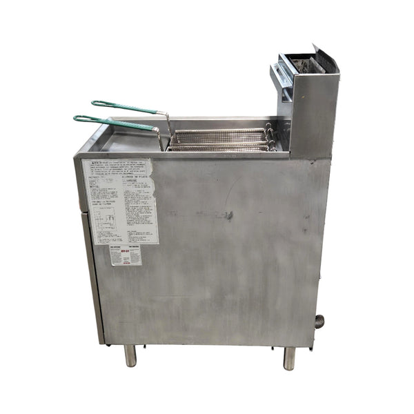 Brika BFR-40-NG 40lb Deep Fryer - Natural Gas