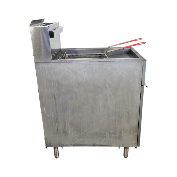 Brika BFR-40-NG 40lb Deep Fryer - Natural Gas
