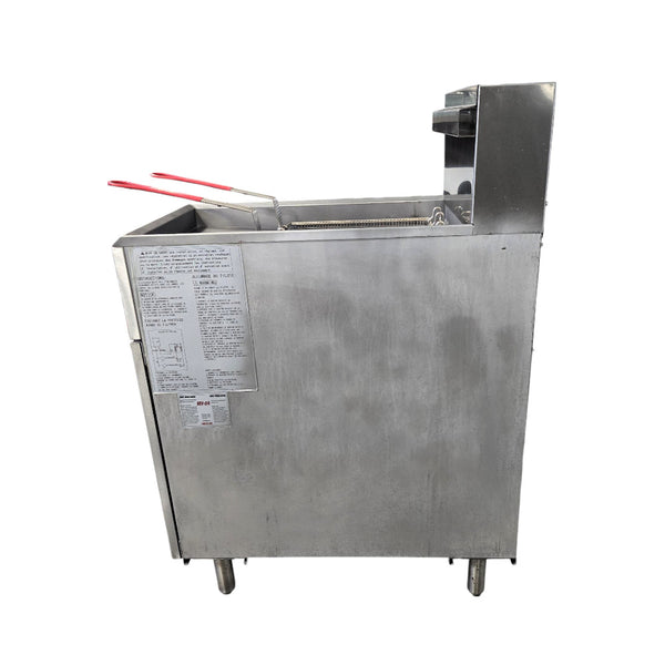 Brika BFR-40-NG 40lb Deep Fryer - Natural Gas