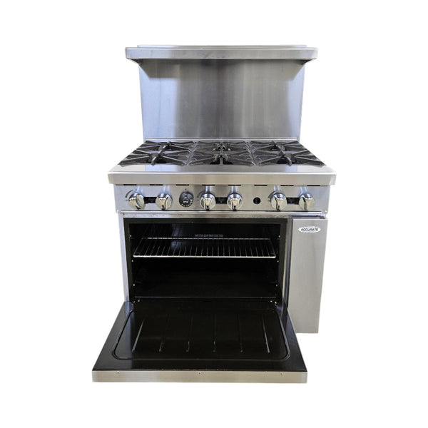 EFI RCTRS-6BN Natural Gas Range - 36 Inch