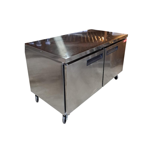 New Air NUR-060-SS Undercounter Refrigerator - 2 Door - 60''