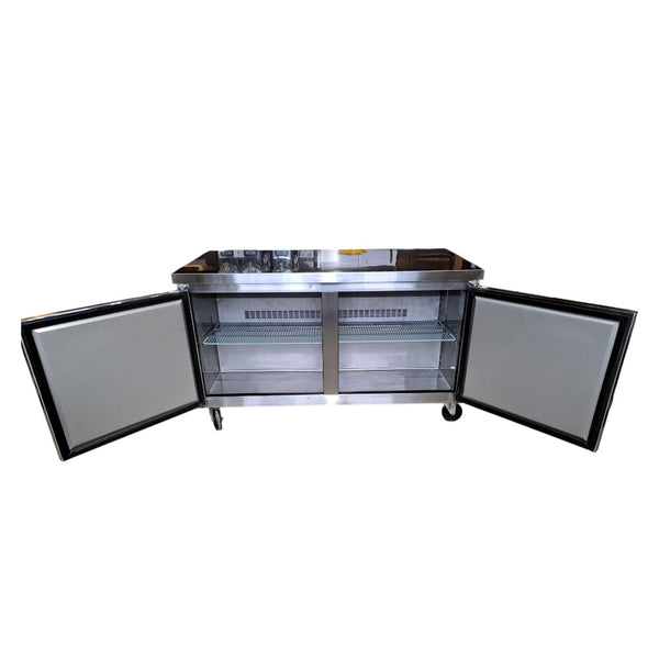 New Air NUR-060-SS Undercounter Refrigerator - 2 Door - 60''