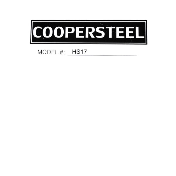 CooperSteel HS17 Hand Sink with Faucet