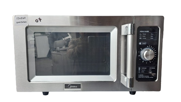 Midea 1025FOA 0.9 Cu Ft. 1000W Dial Light Duty Commercial Microwave