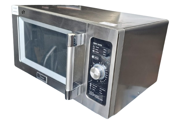 Midea 1025FOA 0.9 Cu Ft. 1000W Dial Light Duty Commercial Microwave