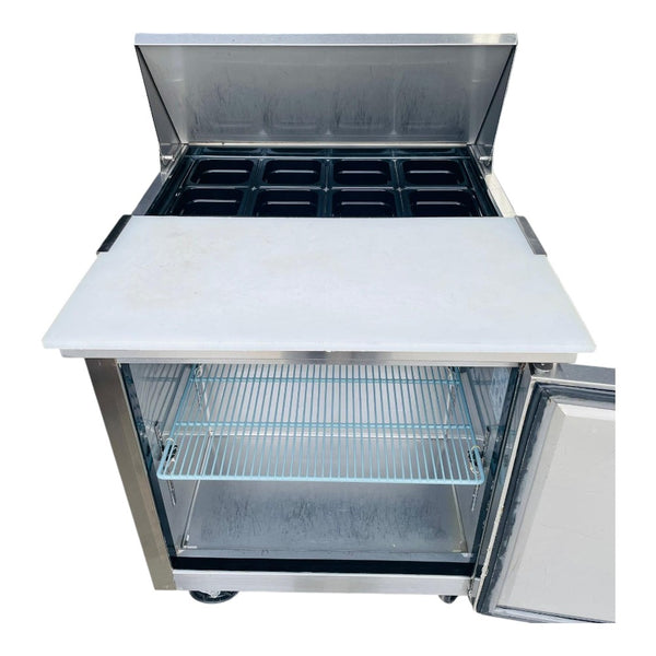New Air - NPT-029-MSA - Refrigerated Prep Table - 1 Solid Door - 29 Inch