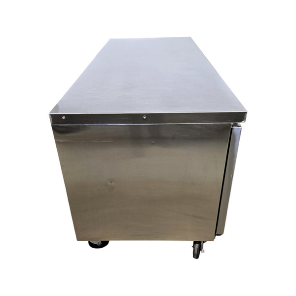 New Air NUR-072-SS Undercounter Refrigerator - 2 Solid Door - 72 Inch
