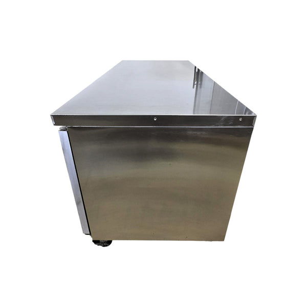New Air NUR-072-SS Undercounter Refrigerator - 2 Solid Door - 72 Inch