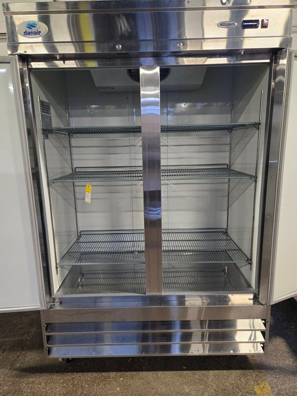 Danair NRG-2-SDF-54-HC Two-door stainless freezer