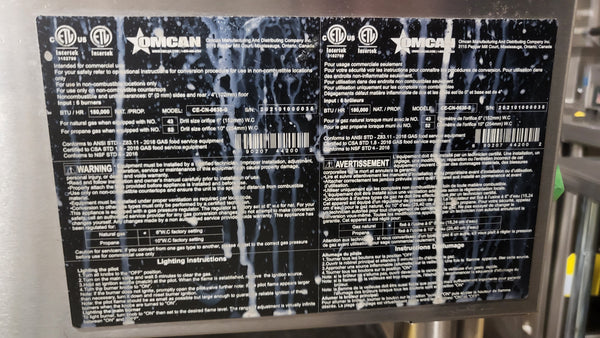 Omcan CE-CN-0636-S Hotplate