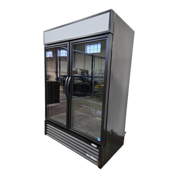 True GDM-49FC-HC-TSL01 Floral Merchandiser - 2 Glass Door