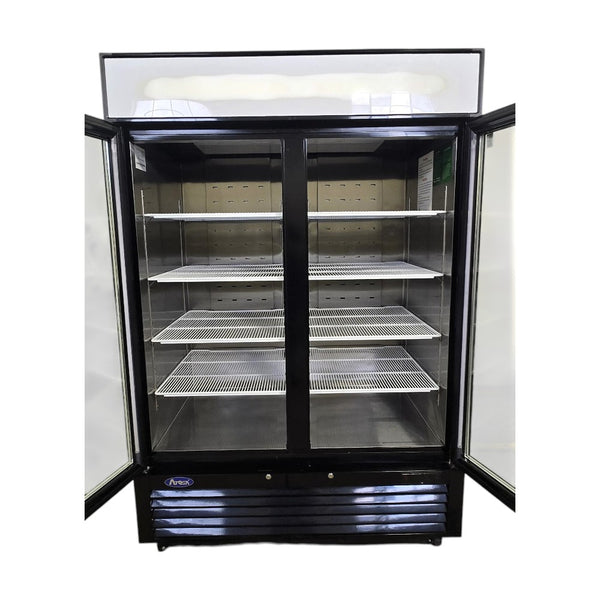 Atosa MCF8721ES Reach-in Freezer - 2 Glass Door - 54 in