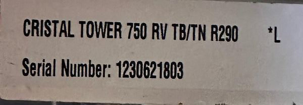 Isa RV TB/TN Upright Refrigerated Display Case