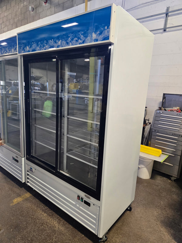 Danair NRG-2-GDC-53-HC Glass Door Refrigerator