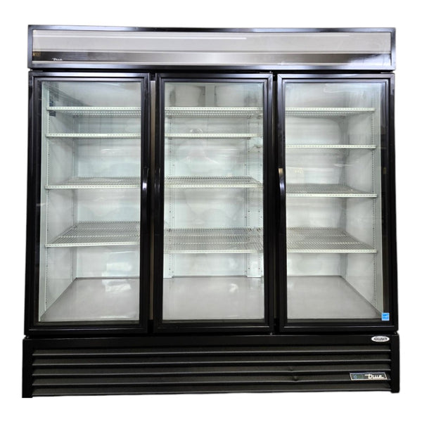 True GDM-72-HC-TSL01 Upright Merchandiser Cooler - 3 Glass Door - 78 Inch