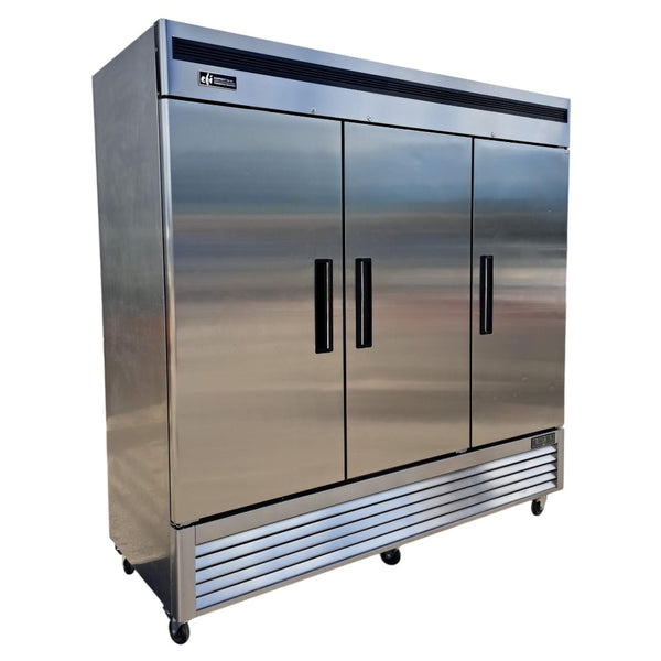 EFI C3-82VC Refrigerator - 3 Solid Door - 82''