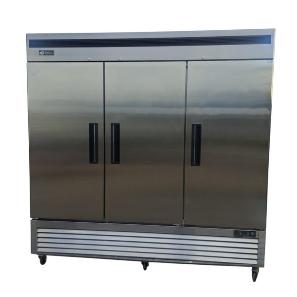 EFI C3-82VC Refrigerator - 3 Solid Door - 82''