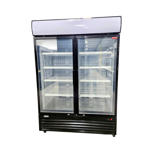 New Air NGF-122-H Freezer - 2 Glass Door - 54 Inch