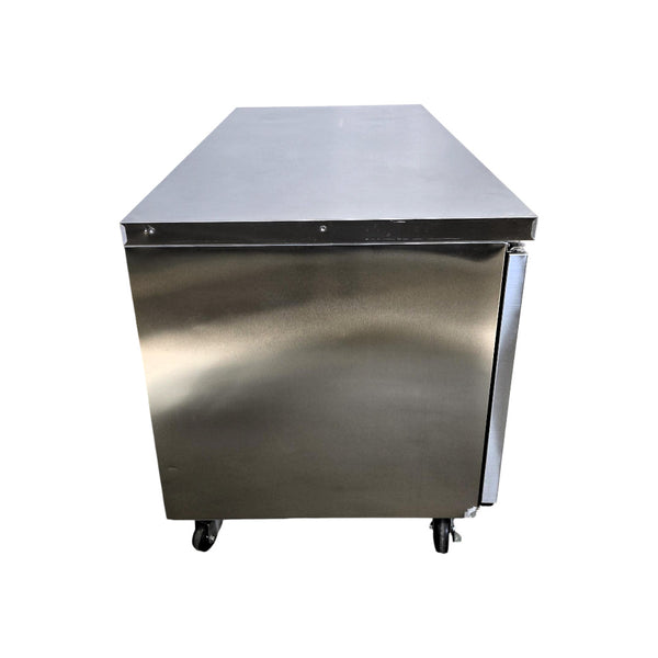 New Air NUR-060-SS Undercounter Refrigerator - 2 Solid Door - 60 Inch