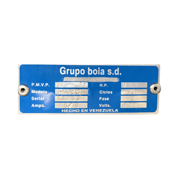 Omcan Grupo Boia B-40ECHI Tabletop Band Saw