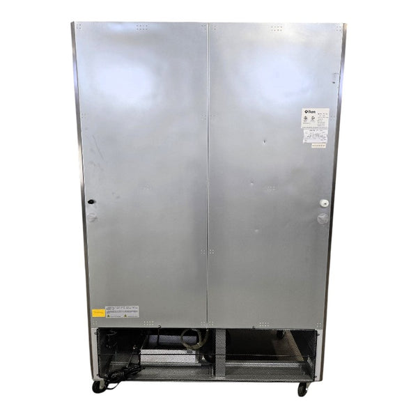 Ikon IB54FG 54 Inch Upright Bottom Mount Freezer - 2 Glass Door